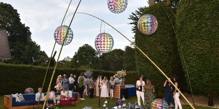 EAST HAMPTON, NY - JULY 24: Atmosphere at LongHouse Reserve 2021 Summer Benefit at LongHouse Reserve on July 24, 2021 in East Hampton, NY. (Photo by Patrick McMullan/PMC/PMC) *** Local Caption *** Atmosphere