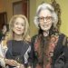 Vivian Hedges and Barbara Tober attend the Vienna Philharmonic Society cocktail reception in New York City on March 5, 2023.