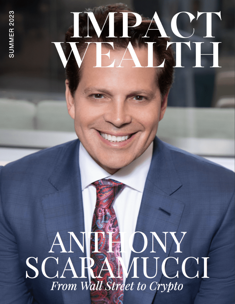 impact wealth cover anthony scaramucci
