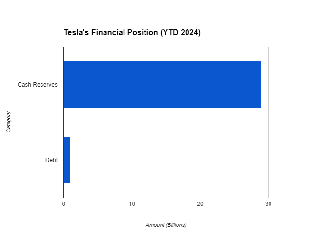 Tesla's Financial Position (YTD 2024)