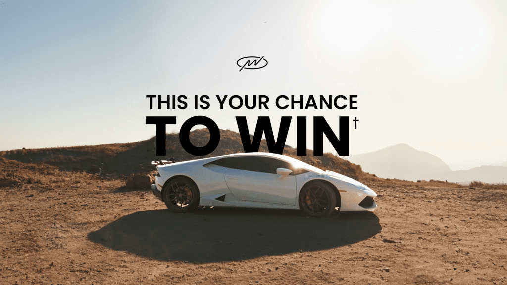 mcq markets Lamborghini giveaway