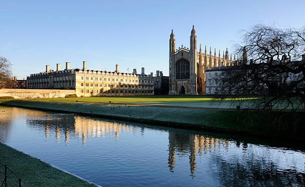Cambridge University college building.
