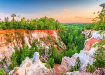 providence canyon state park in georgia