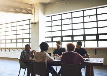 Great minds discuss ideas.