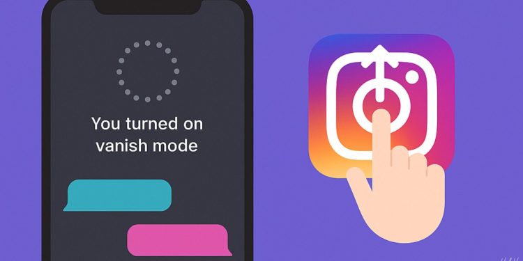 how to turn off vanish mode on instagram