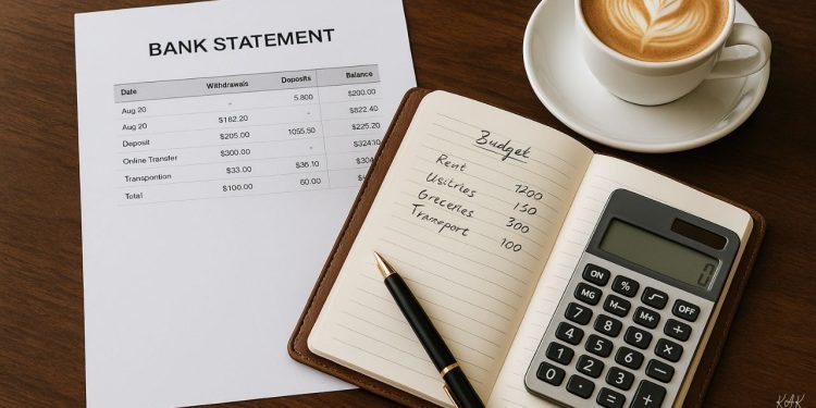 how would you reconcile your bank account to avoid spending more than you have?