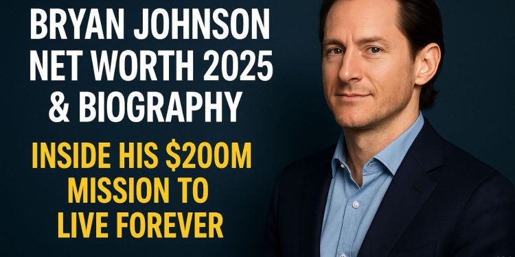 Bryan Johnson net worth