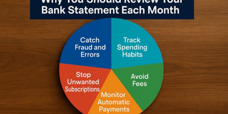 Why You Should Review Your Bank Statement Each Month