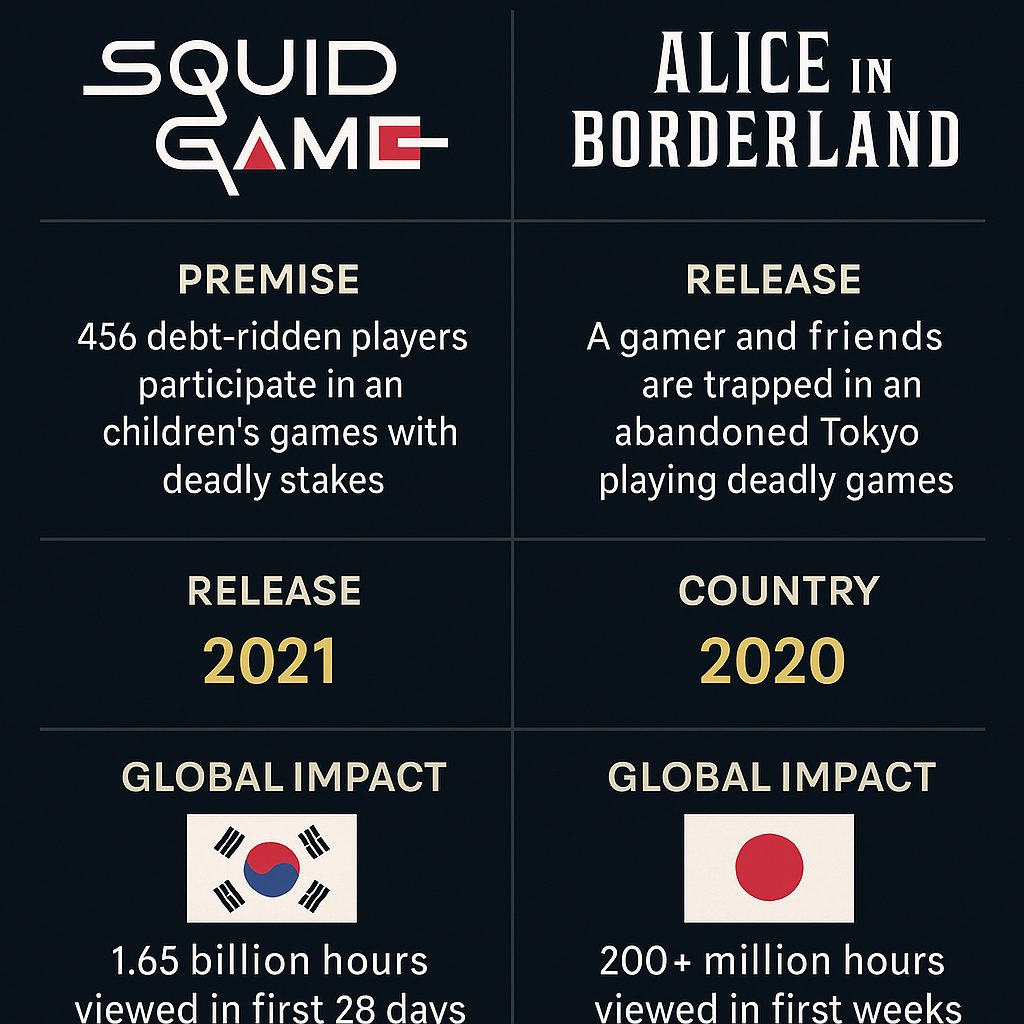 Squid Game vs. Alice in Borderland