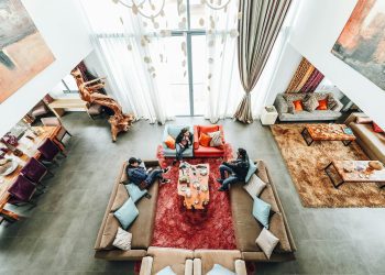 Photo by Zak Chapman: https://www.pexels.com/photo/aerial-photography-of-three-people-sitting-on-sofa-2029715/
