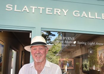 AUGUST 31: Gerard Byrne attends Gerard Byrne's "Stillness In Motion: Seeing Light Anew" Opening Reception on August 31, 2025. (Photos by Patrick McMullan/PMC/PMC)
