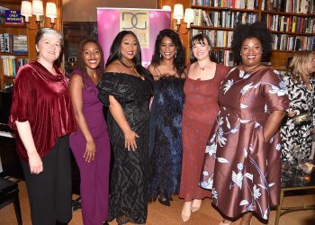 SEPTEMBER 9: Laura Ward, Inayah Raheem, Hannah Jones, Denyce Graves, Lauren Torey and Symone Harcum attend Kick-Off Celebration for the Upcoming Denyce Graves Foundation Harvest Moon Gala at New York on September 9, 2025. (Photo by Patrick McMullan/PMC/PMC) *** Local Caption *** Laura Ward;Inayah Raheem;Hannah Jones;Denyce Graves;Lauren Torey;Symone Harcum