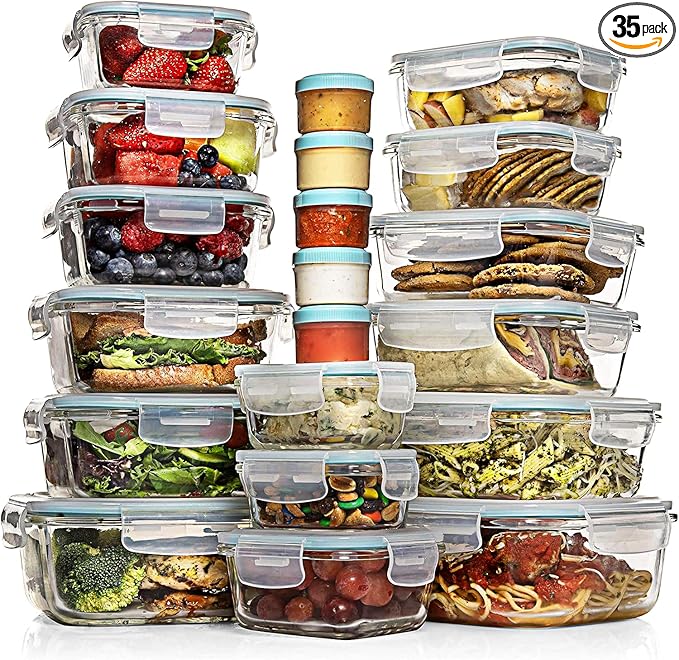 glass food storage