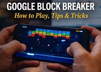 Google Block Breaker