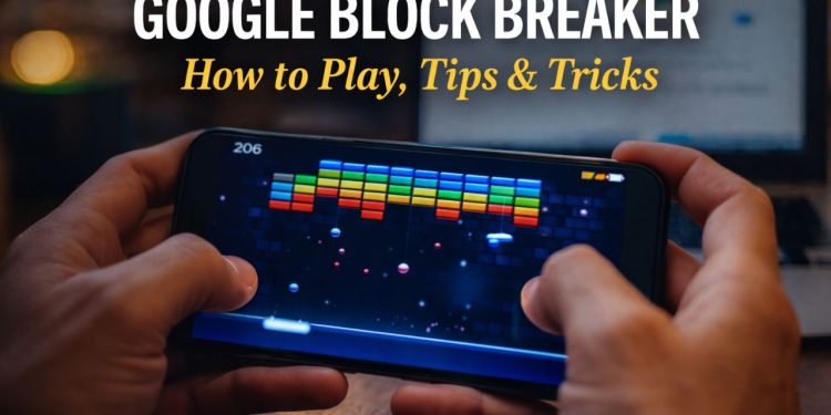 Google Block Breaker