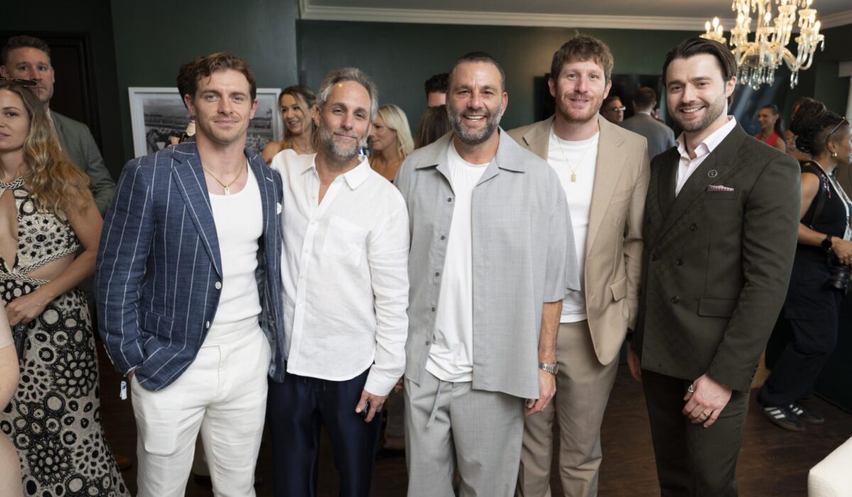 Braxton Berrios, Seth Browarnik, David Grutman, Myles Shear & Frank Walker