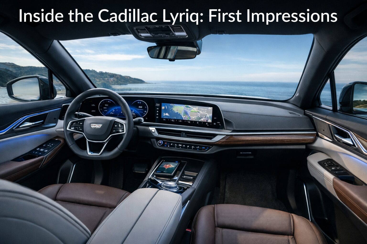 cadillac lyriq interior