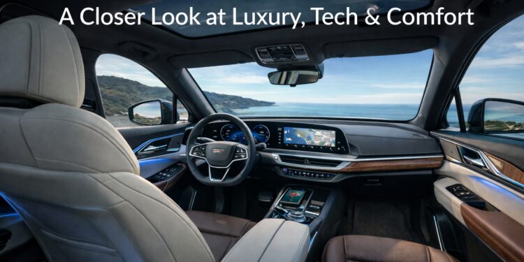 Cadillac Lyriq Interior 2026 Pictures