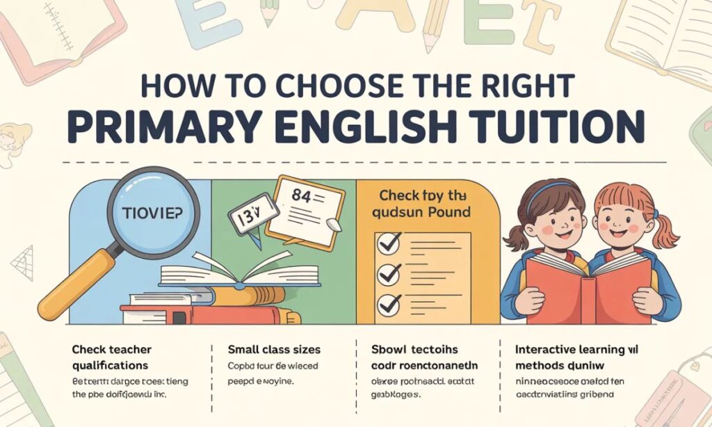 How to Choose the Right Primary English Tuition