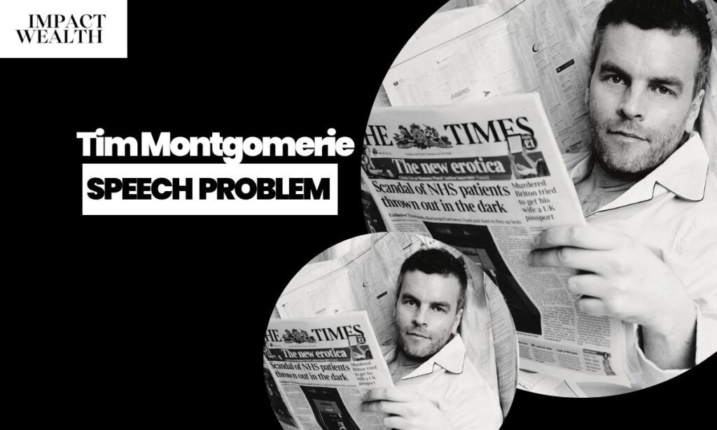 Tim Montgomerie Speech Problems