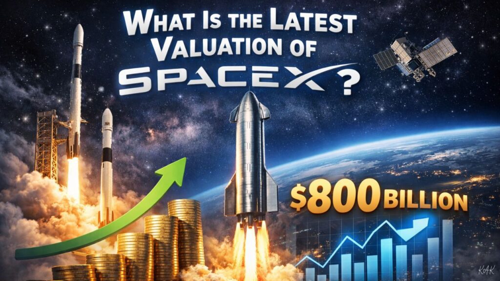what is the latest valuation of spacex?