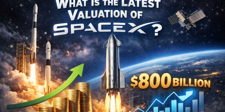 what is the latest valuation of spacex?