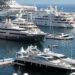Cruise ship and yachts in Monaco