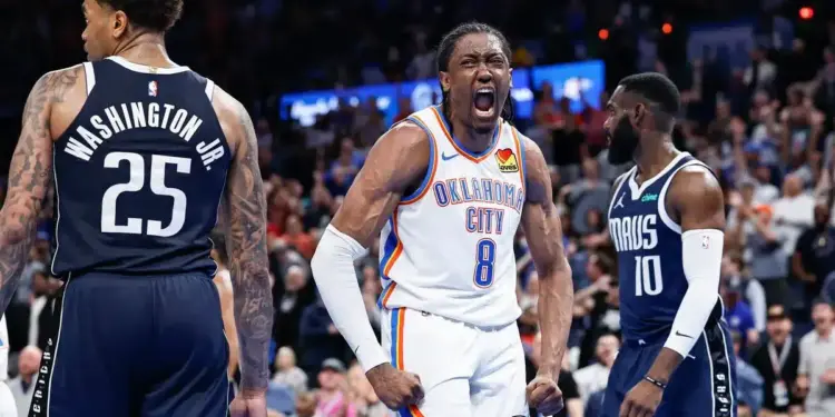 dallas mavericks vs okc thunder match player stats