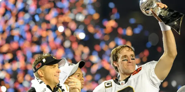 drew brees makes his nbc debut, internet amazed by his new hair