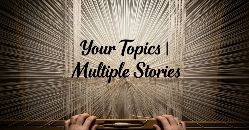 your topics multiple stories