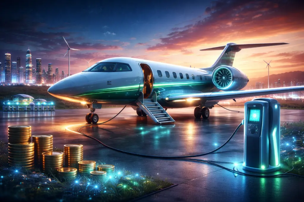 Electric & Hybrid Private Jets The Future of Billionaire Travel