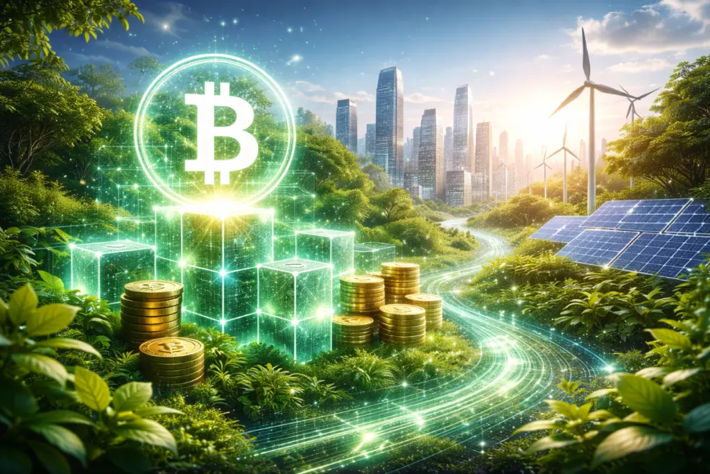 Energy-Efficient Finance Low-Carbon Blockchain Payments