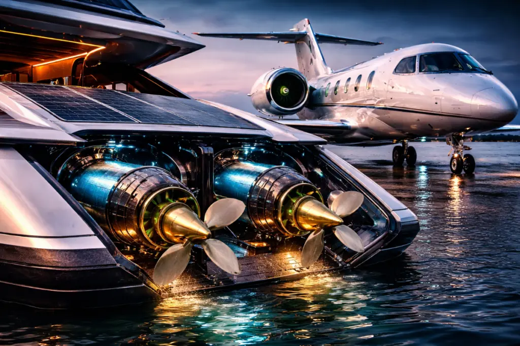 Next-Generation Propulsion Systems in Yachts and Business Jets