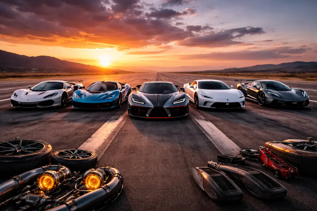 Ranking the World’s Fastest Cars by Acceleration, Not Just Top Speed