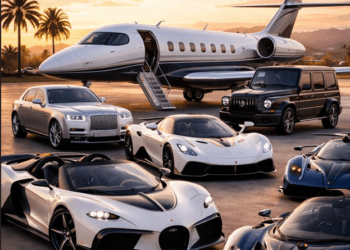 Ultra-high-net-worth individuals enjoying private luxury travel and exclusive global experiences