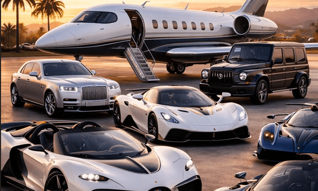 Ultra-high-net-worth individuals enjoying private luxury travel and exclusive global experiences