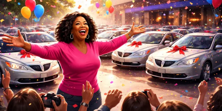 The Day Oprah Gave Away 276 Pontiac G6 Cars