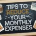 Tips for reducing monthly expenses effectively