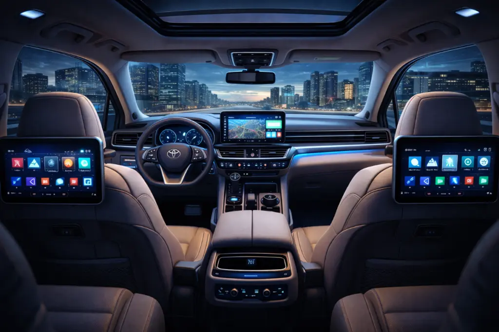 Toyota Three-Row SUV: Interior, Features & 2026 Preview