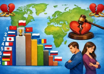 Which Countries Had the Highest Divorce Rates in 2026
