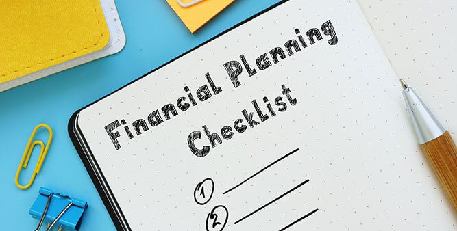 financial planning checklist for beginners
