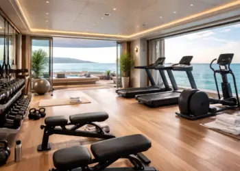 10 Superyachts with Incredible Gyms That Redefine Fitness at Sea