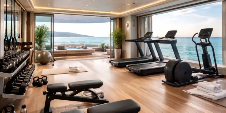 10 Superyachts with Incredible Gyms That Redefine Fitness at Sea