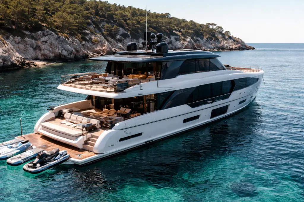 Arcadia A80new The Eco-Smart 24m Yacht Redefining Luxury Cruising