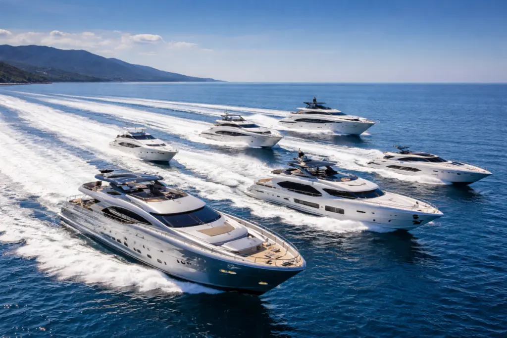 Five High-Performance Planning Yachts for Sale That Redefine Fast Luxury Cruising