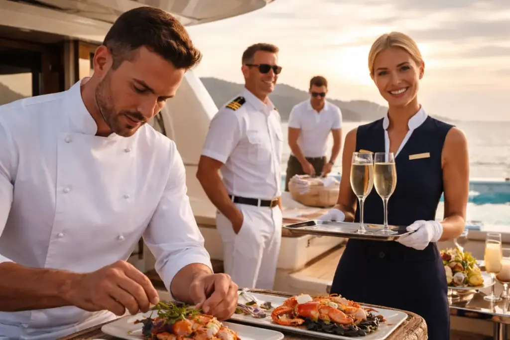 From Private Chefs to Elite Crew How Superyacht Staff Deliver 5-Star Service