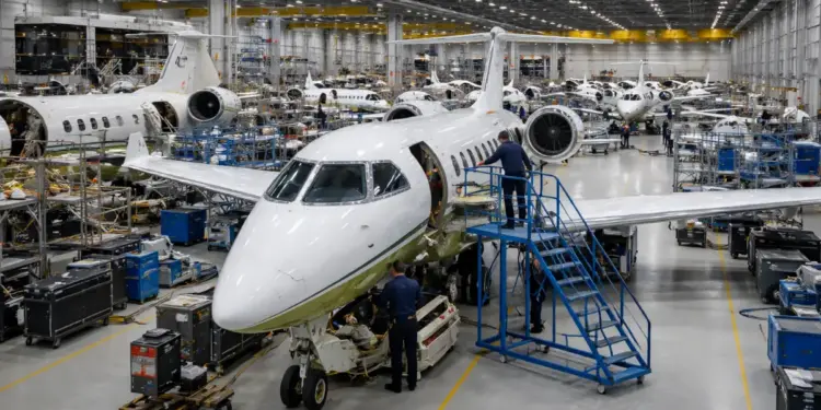 Inside Private Jet Manufacturing How Companies Build Your Dream Jet