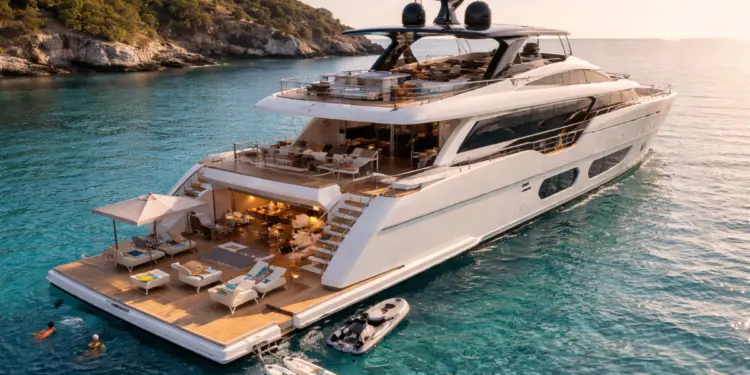 Inside the GranSport 38 Space, Comfort & Beach Club Living