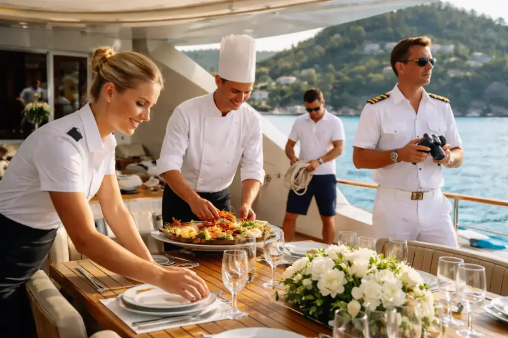 Life Behind the Scenes on a Superyacht A Day in the Life of the Crew