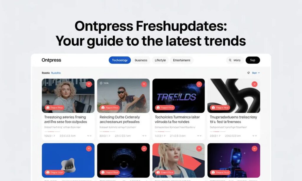 Ontpress Freshupdates: Your Guide to the Latest Trends